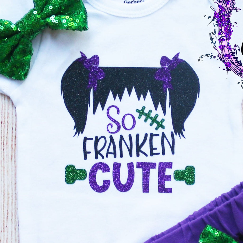 So Franken Cute Baby Shorts Outfit