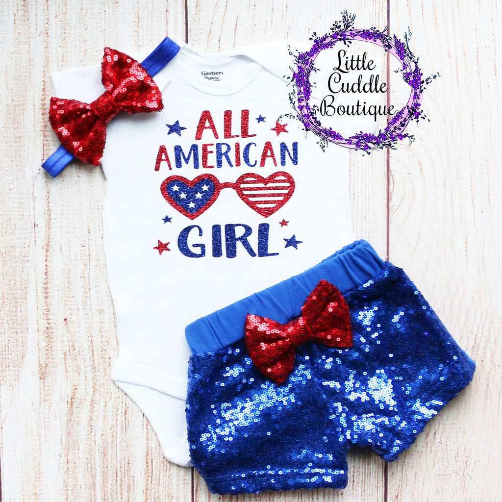 All American Girl Fourth of July Outfit