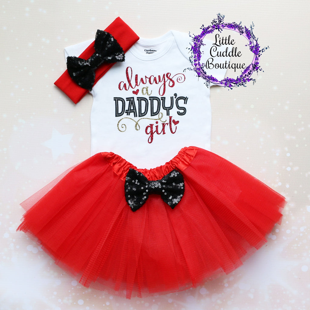 Always A Daddy's Girl Tutu Outfit