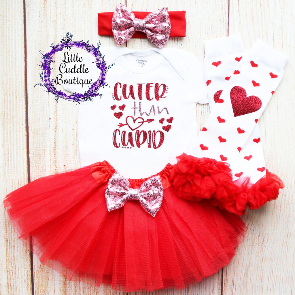 Cuter Than Cupid Tutu Outfit