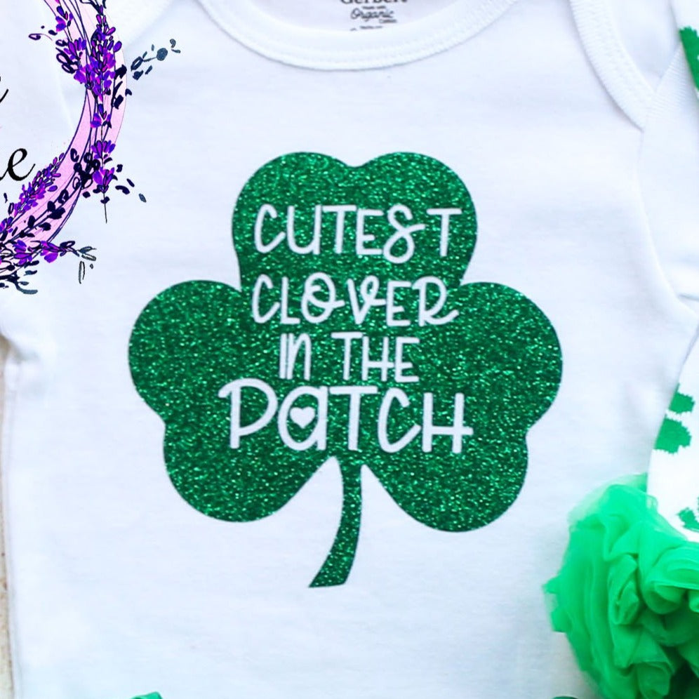 Cutest Clover In The Patch Tutu Outfit