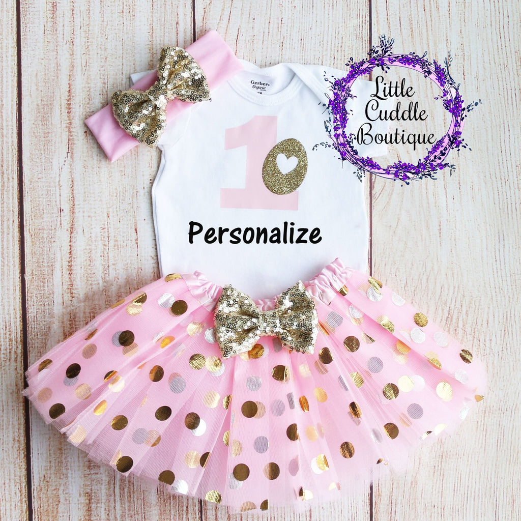 Personalized Easter Birthday Tutu Outfit
