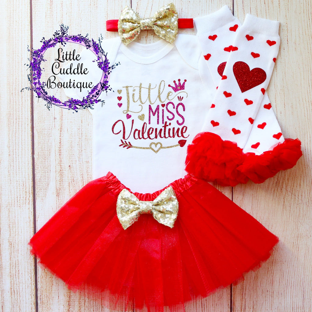 Little Miss Valentine Tutu Outfit