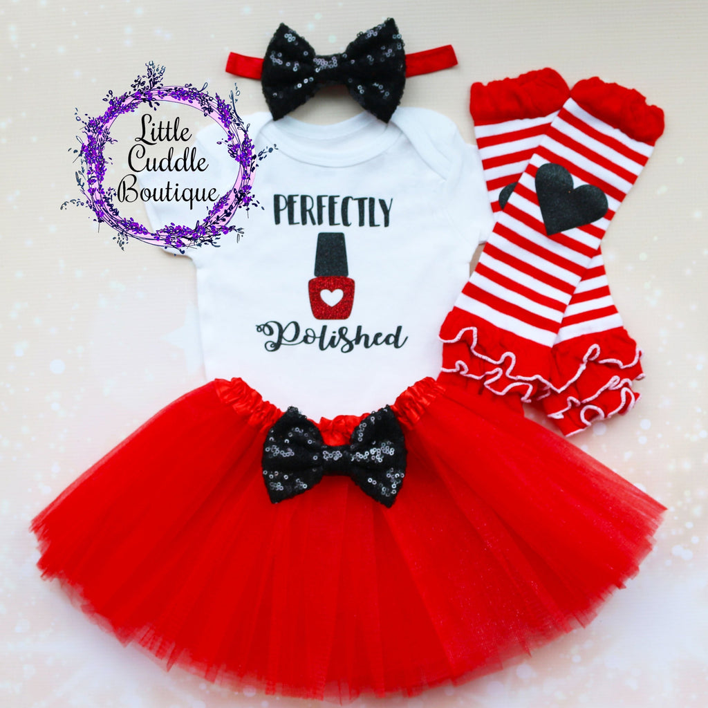 Perfectly Polished Baby Tutu Outfit