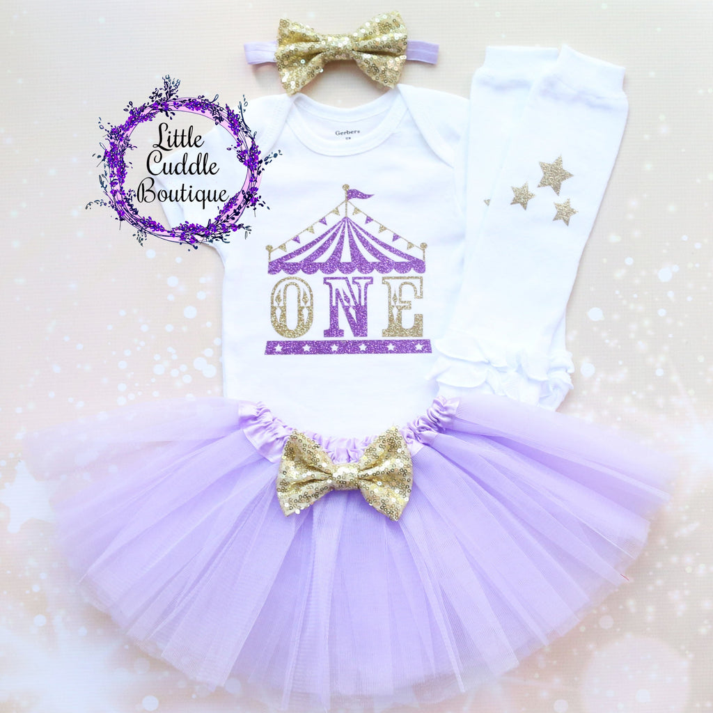 Circus First Birthday Tutu Outfit