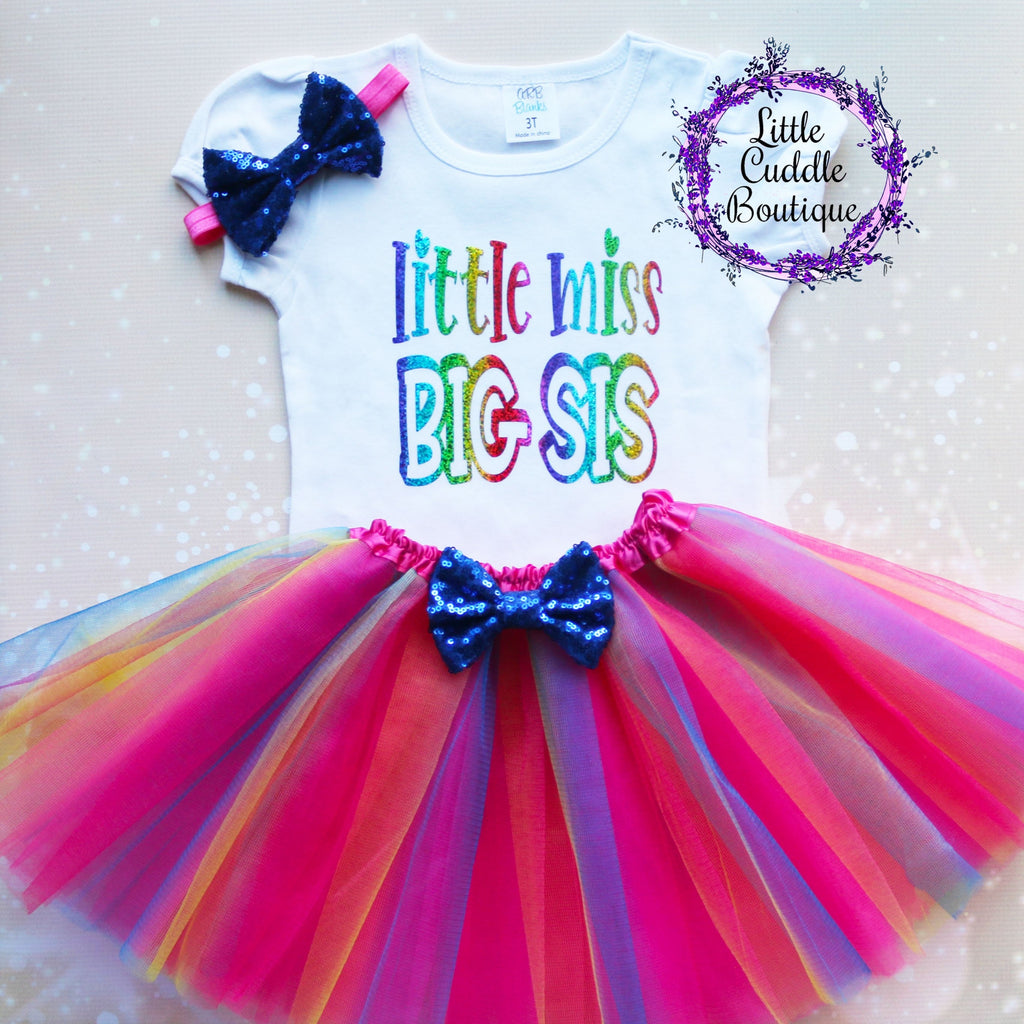 Little Miss Big Sis Tutu Outfit
