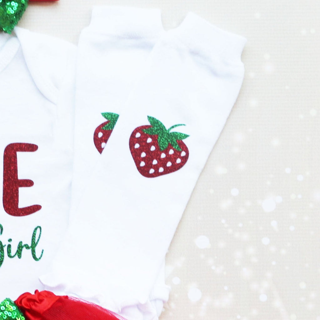 One Sweet Girl Strawberry Tutu Outfit