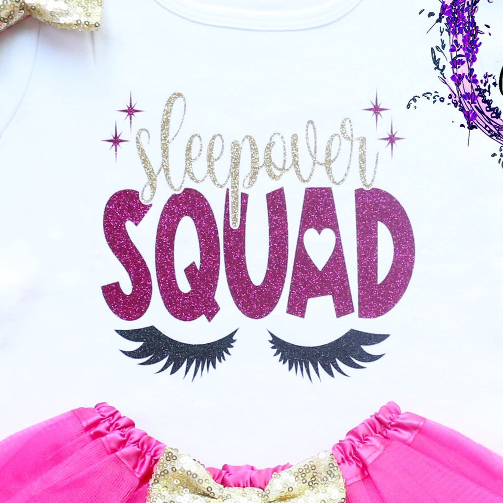 Sleepover Squad Girl Tutu Outfit