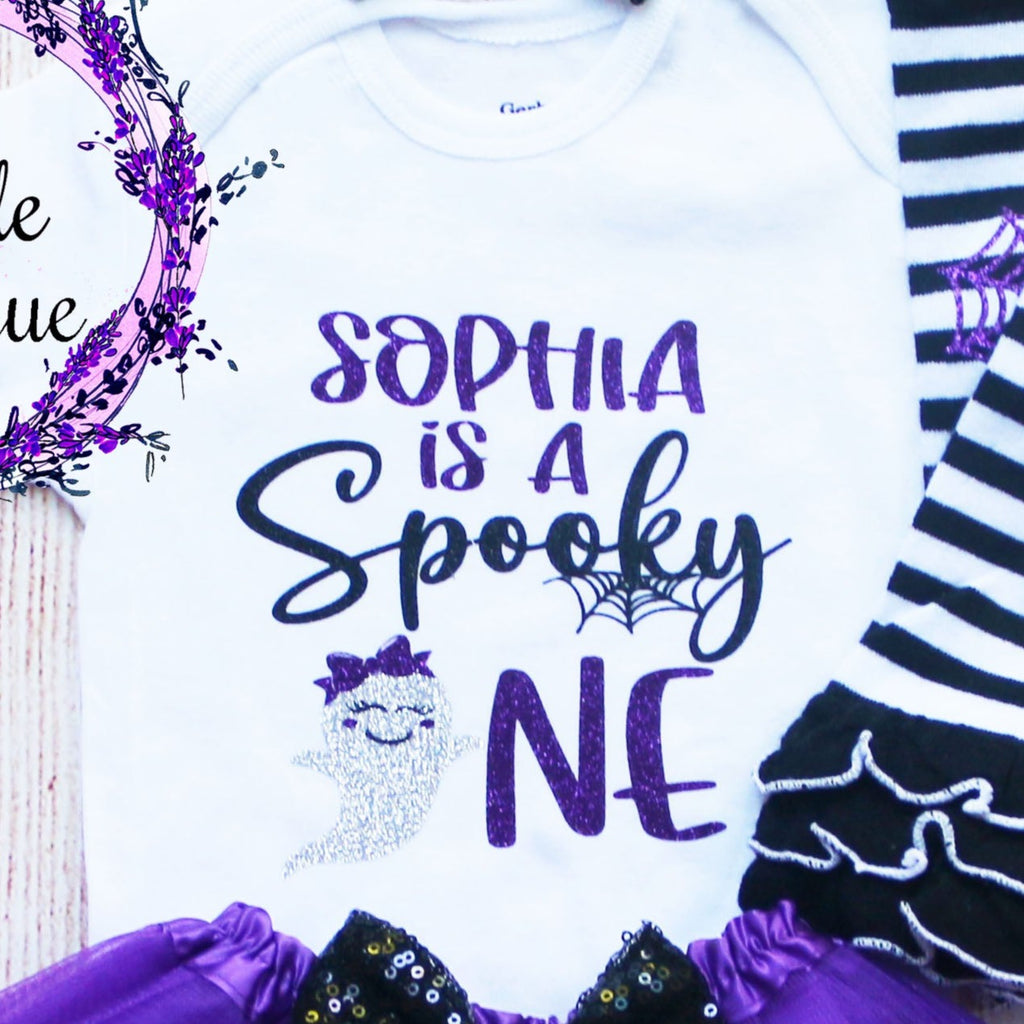 Personalized Spooky One Birthday Outfit