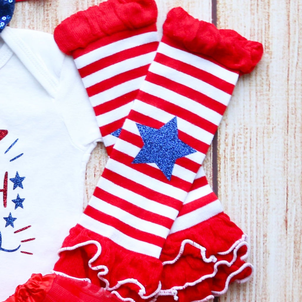 My 1st Fourth of July Baby Tutu Outfit