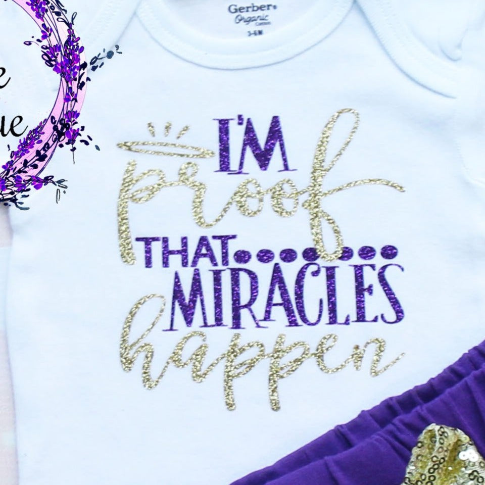 I'm Proof That Miracles Happen Shorts Outfit