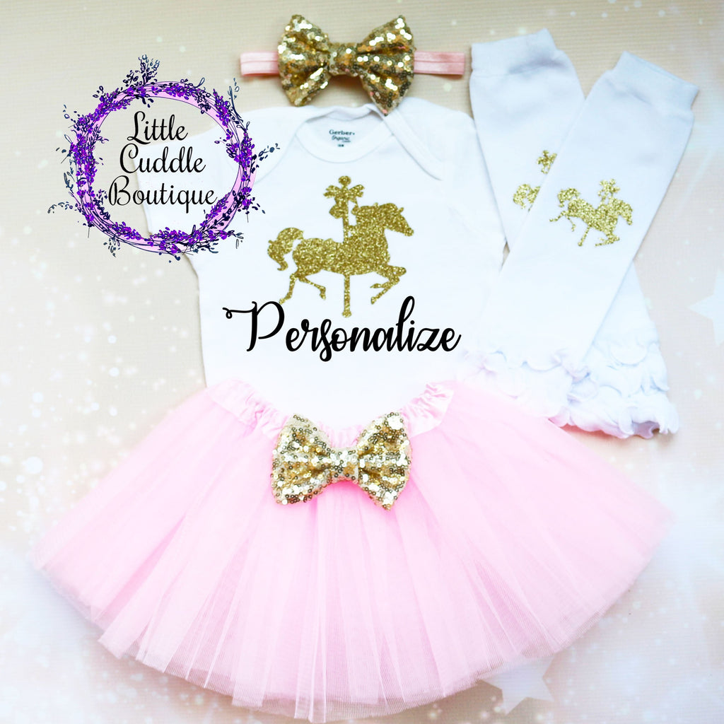 Personalized Circus First Birthday Tutu Outfit