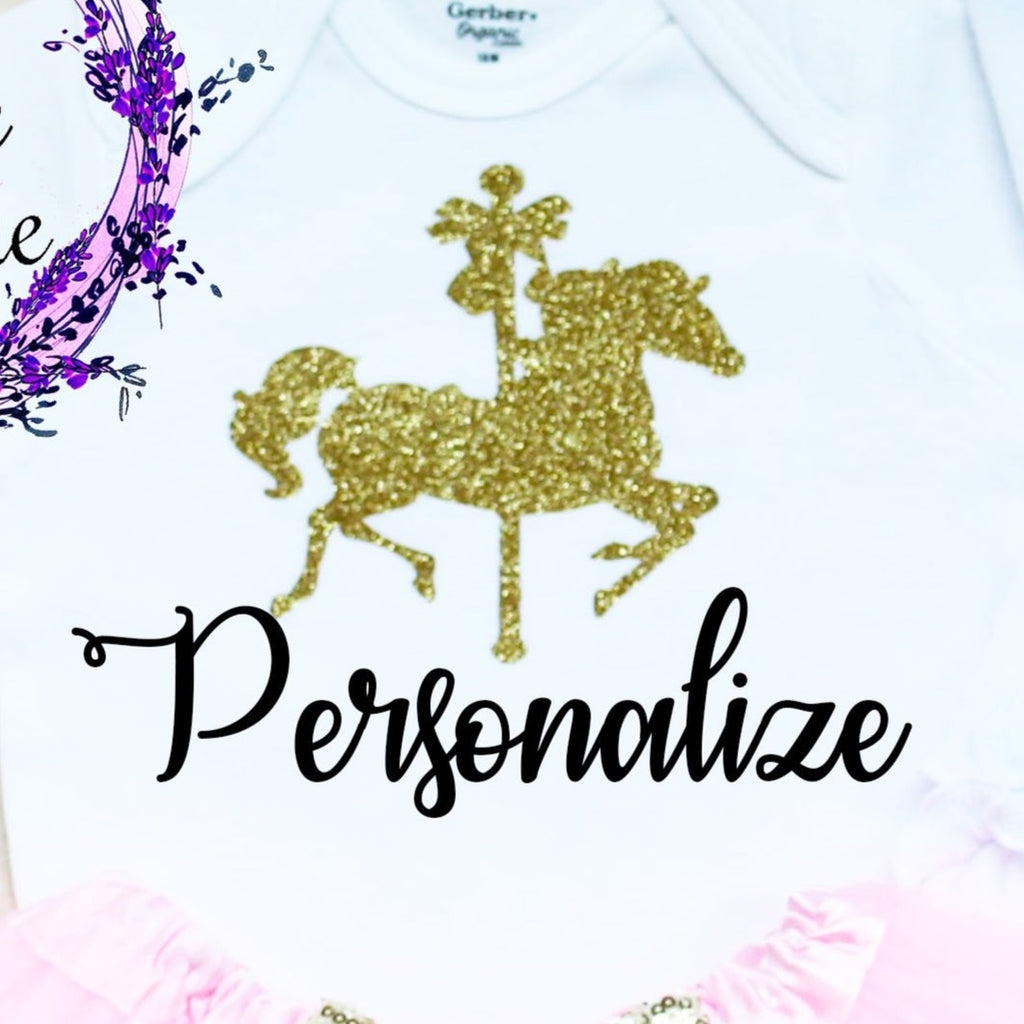 Personalized Circus First Birthday Tutu Outfit