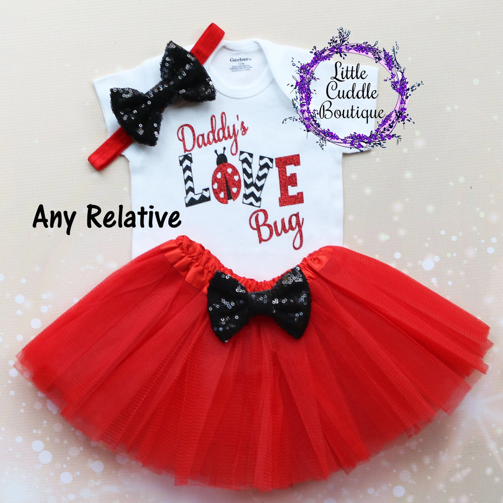 Relative Love Bug Baby Tutu Outfit