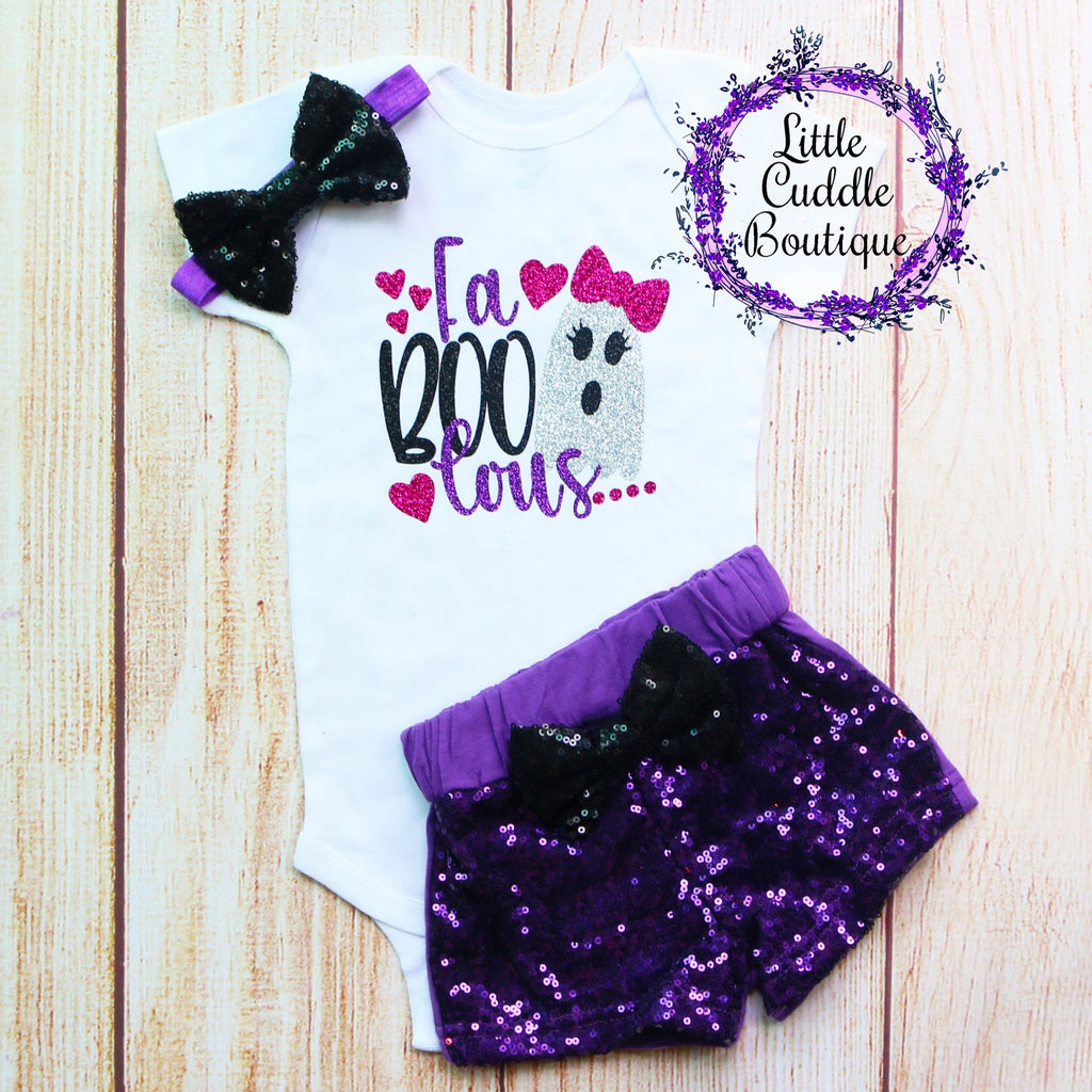 Fa Boo Lous Baby Shorts Outfit