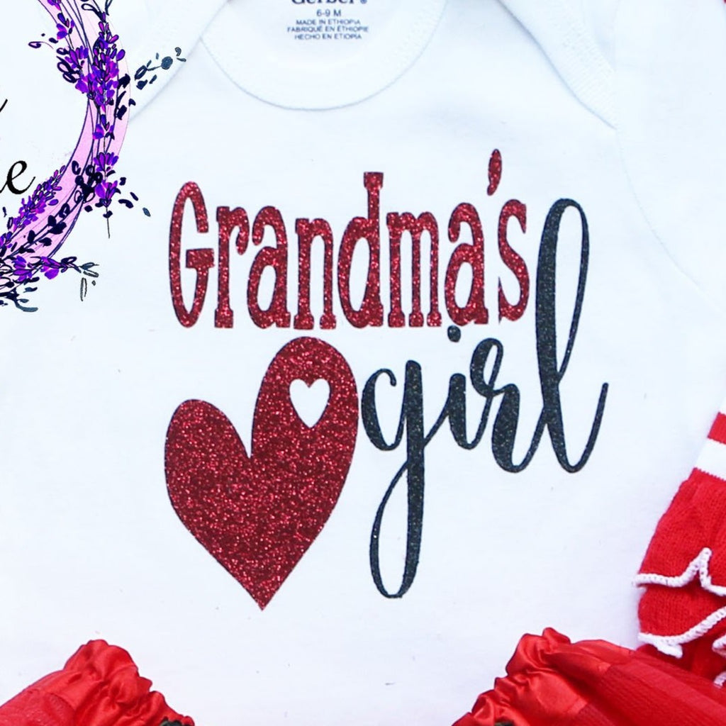 Grandma's Girl Baby Tutu Outfit