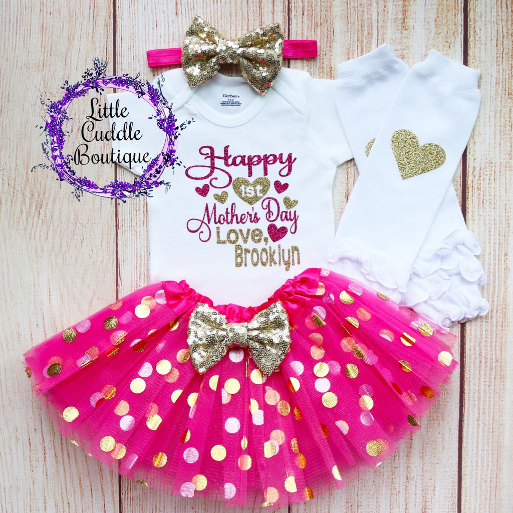 Personalized First Mother's Day Outfit