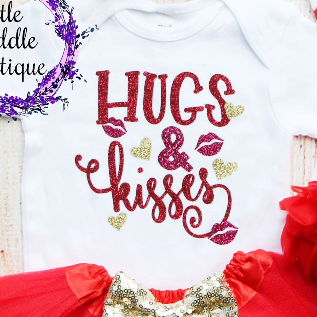 Hugs & Kisses Tutu Outfit