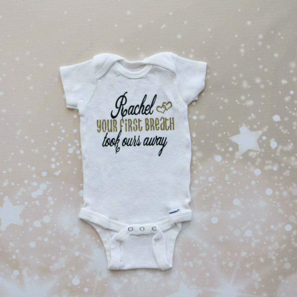 Personalized Newborn Baby Bloomers Outfit