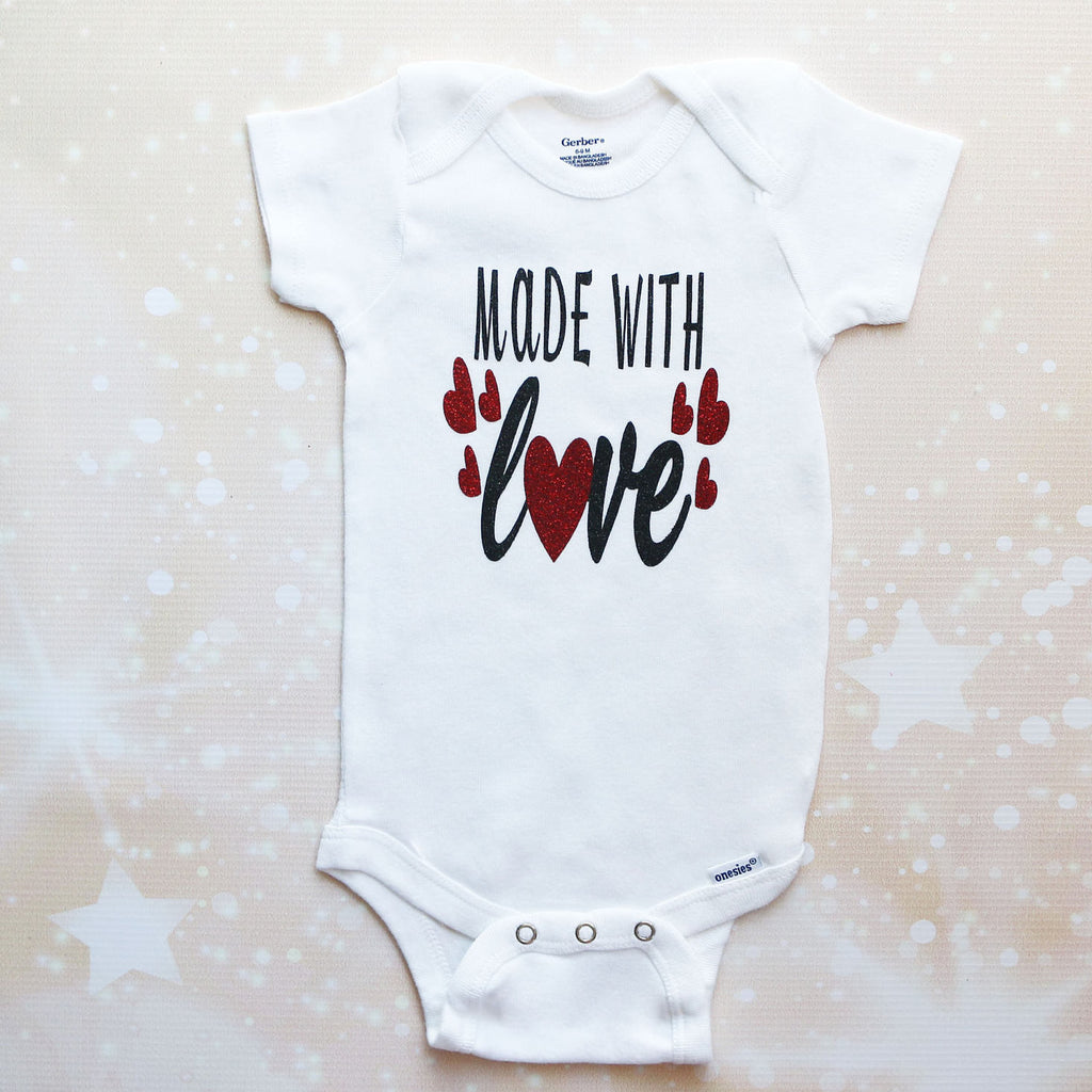 Made With Love Baby Shorts Outfit