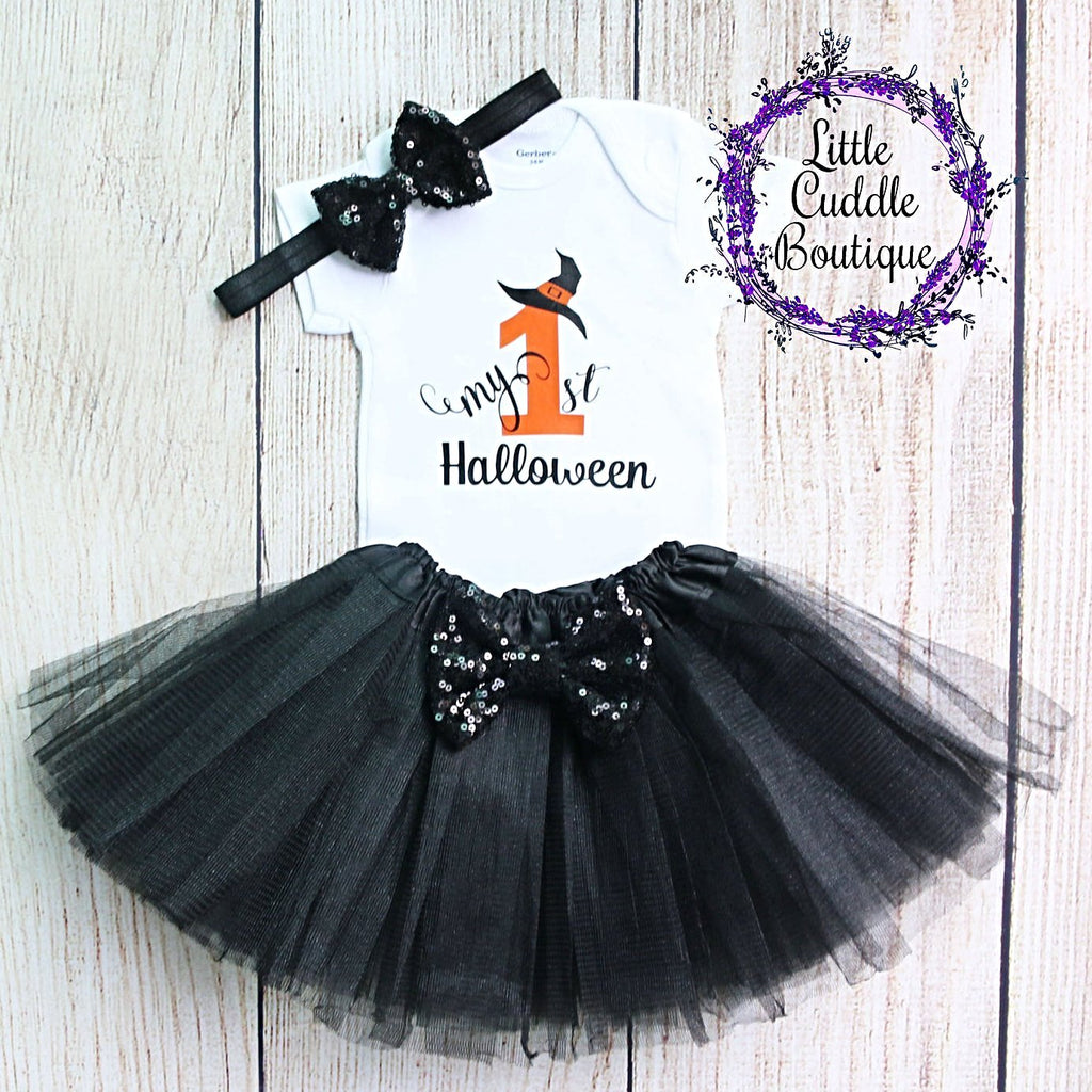 First Halloween Tutu Outfit