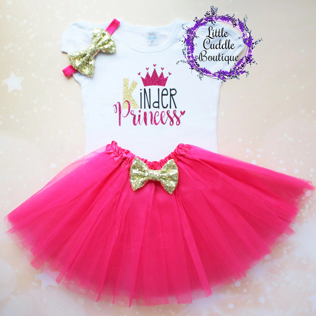 Kinder Princess Toddler Tutu Outfit