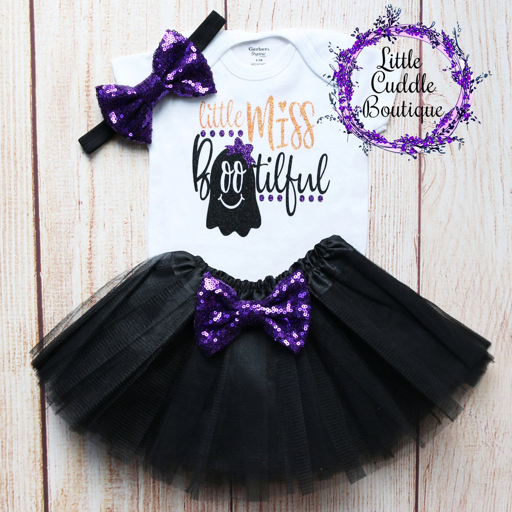 Little Miss Bootiful Baby Tutu Outfit