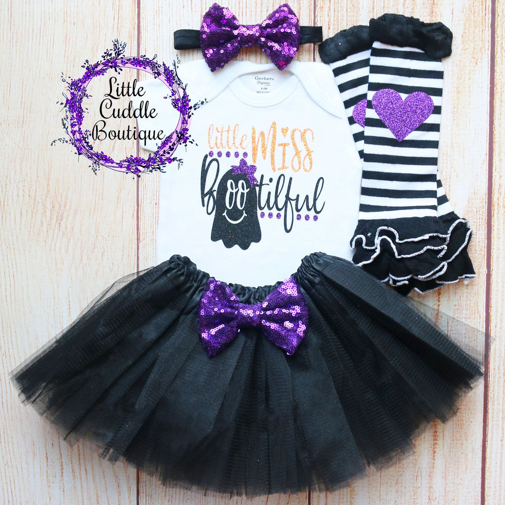 Little Miss Bootiful Baby Tutu Outfit