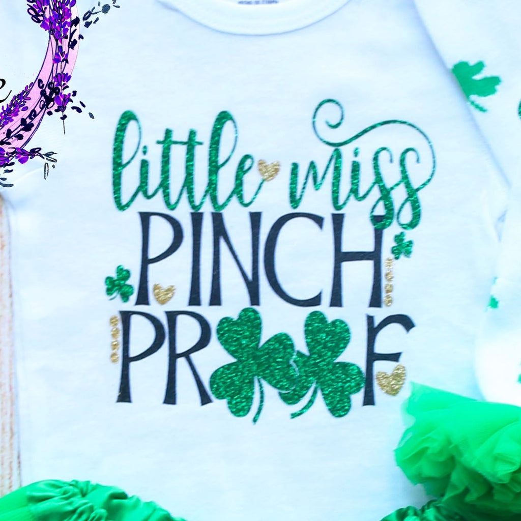 Little Miss Pinch Proof Baby Tutu Outfit