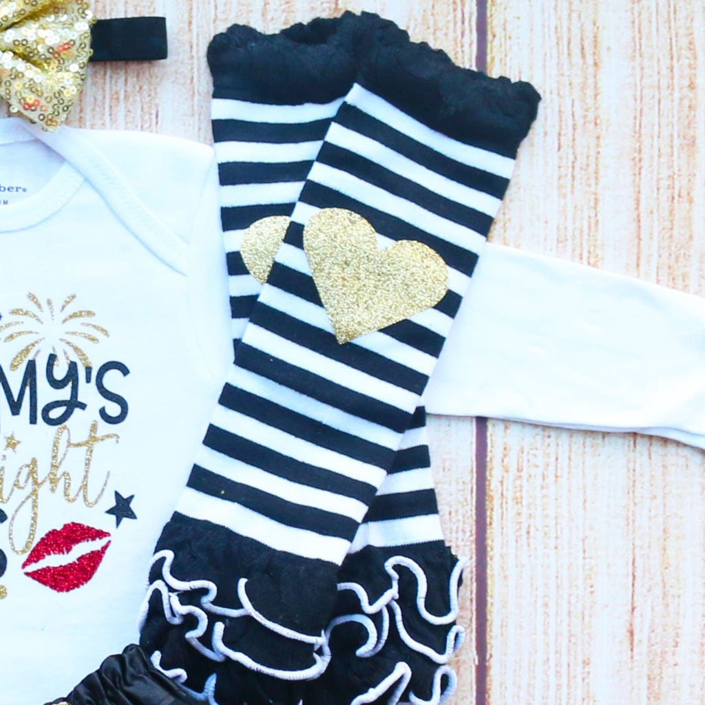 Mommy's Midnight Kiss Baby Tutu Outfit