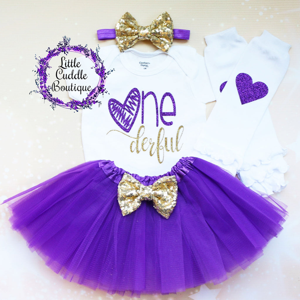 Onederful Birthday Tutu Outfit