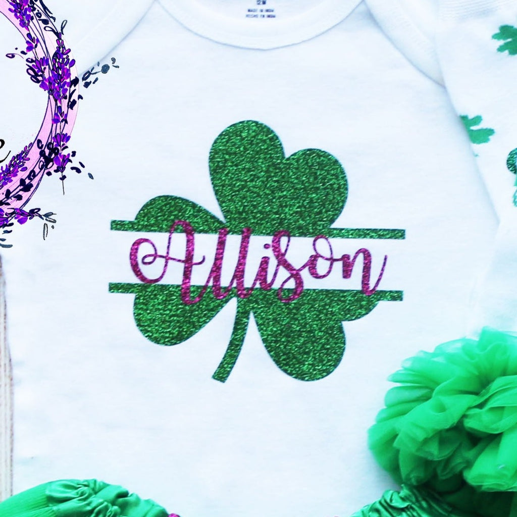 Personalized 1st Saint Patrick's Day Tutu Outfit