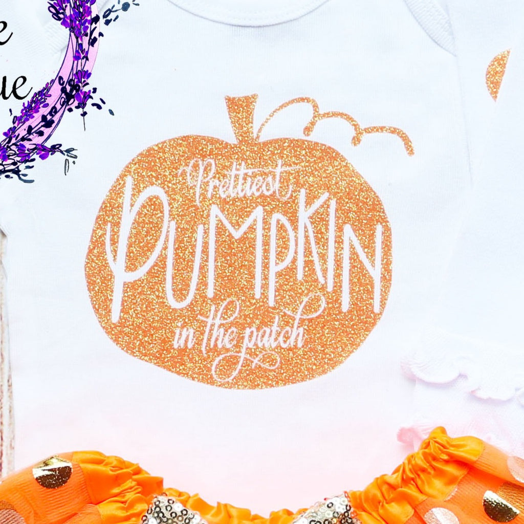 Prettiest Pumpkin In The Patch Baby Tutu Outfit