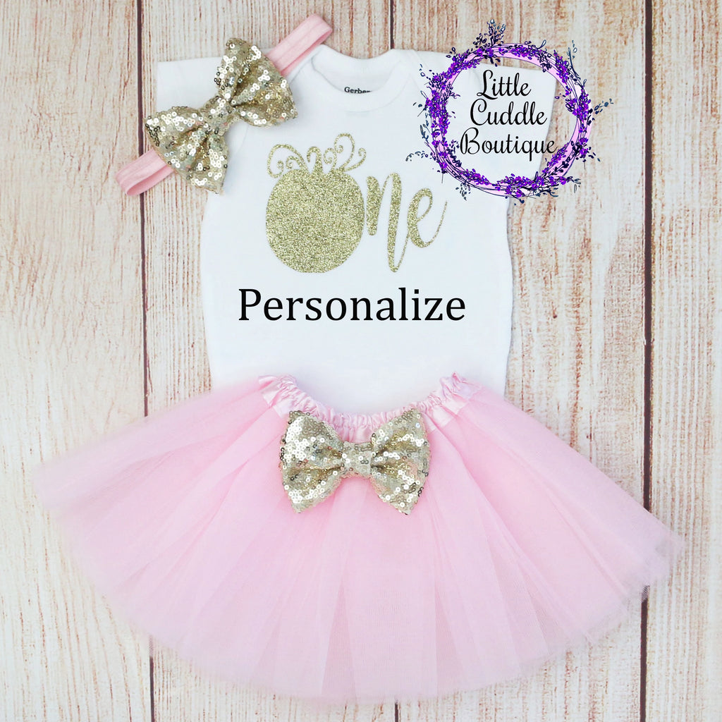 Personalized Pumpkin Birthday Outfit