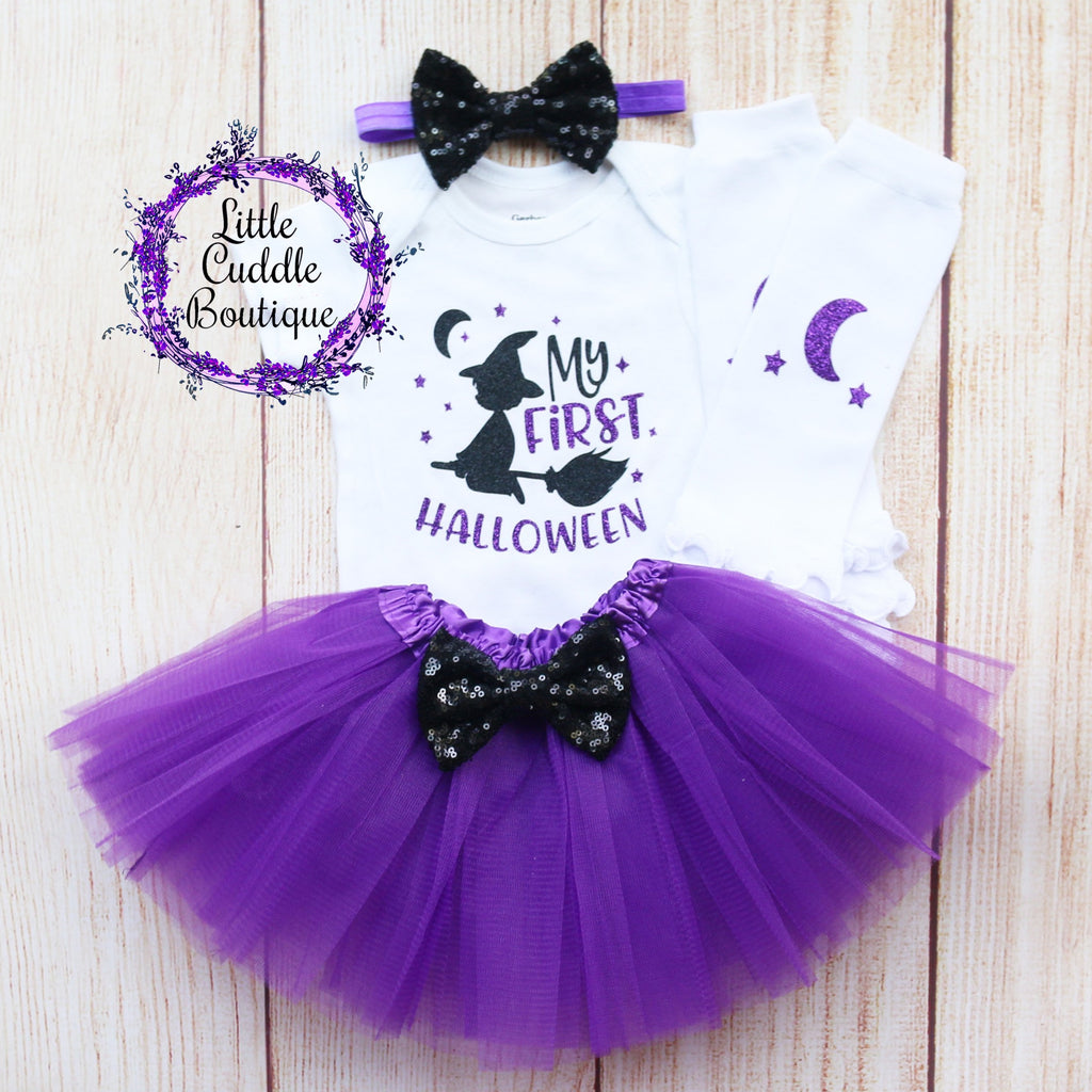 My First Halloween Baby Tutu Outfit