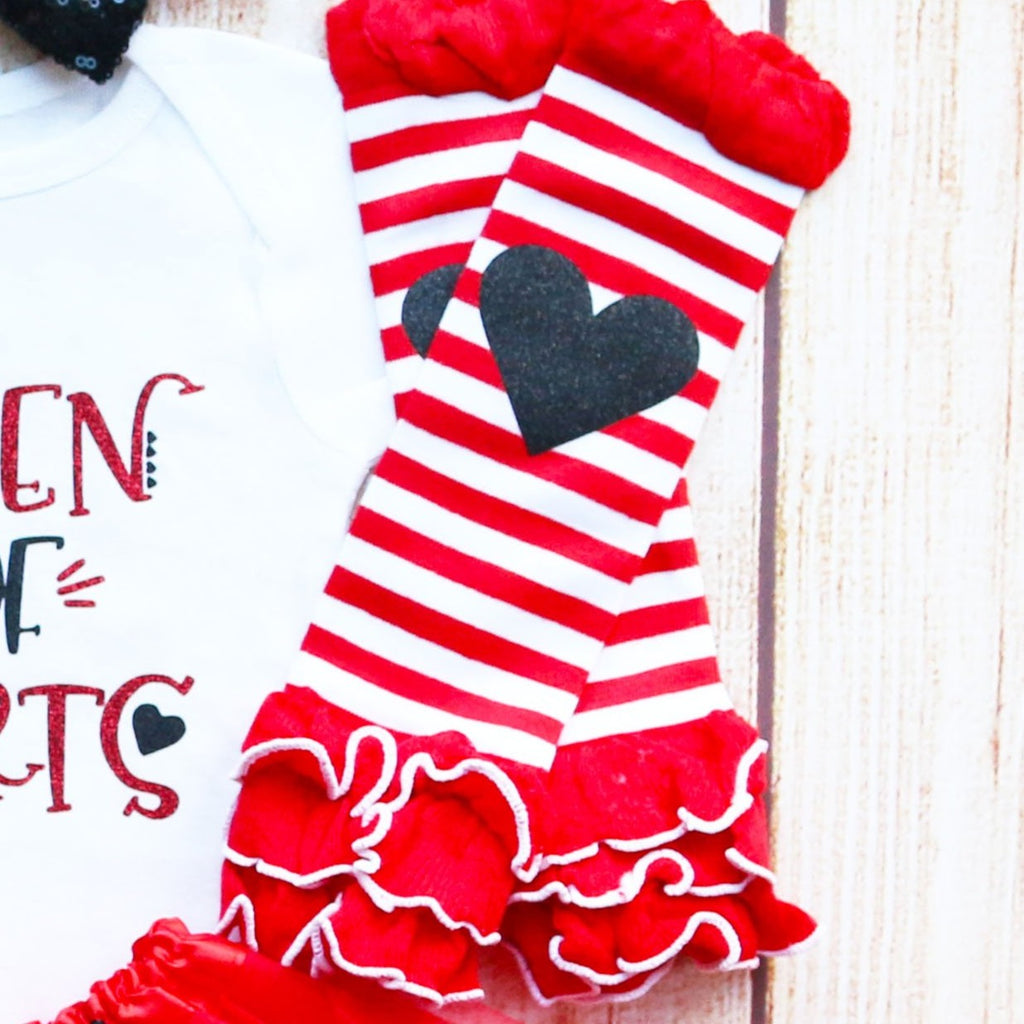 Queen Of Hearts Baby Tutu Outfit