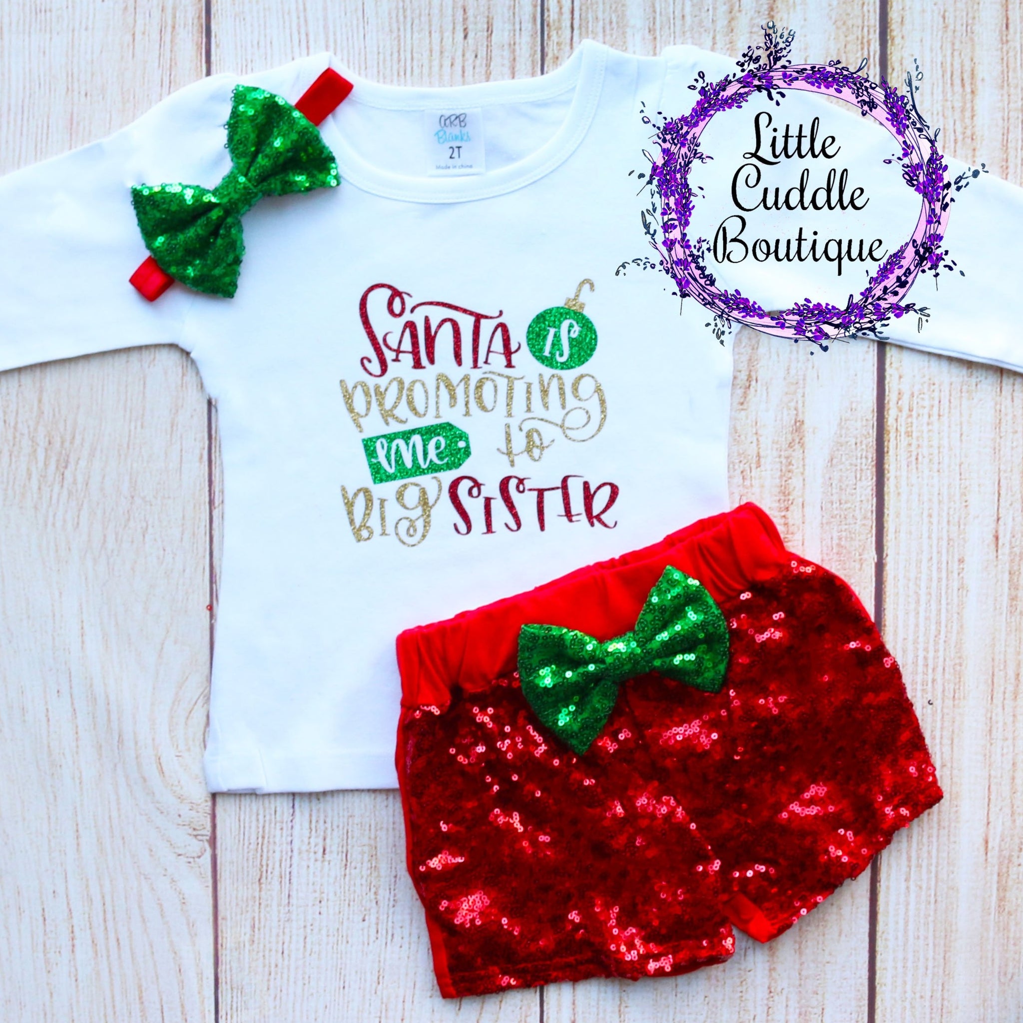 big and little sister christmas dresses Girls' Big Sister 3/4 Sleeve Pocket Twirl Dress Size: 2T Toddler By Mila & Rose