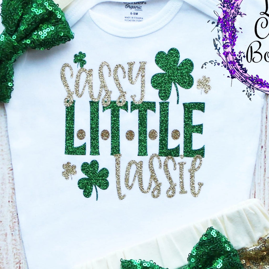 Sassy Little Lassie Shorts Outfit