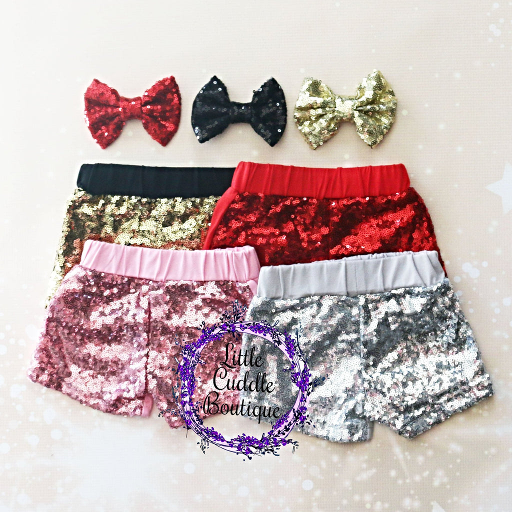 Baby Sequin Shorts