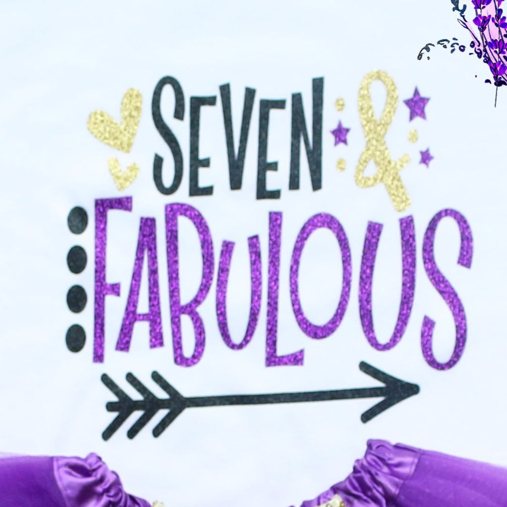 Seven & Fabulous Birthday Tutu Outfit