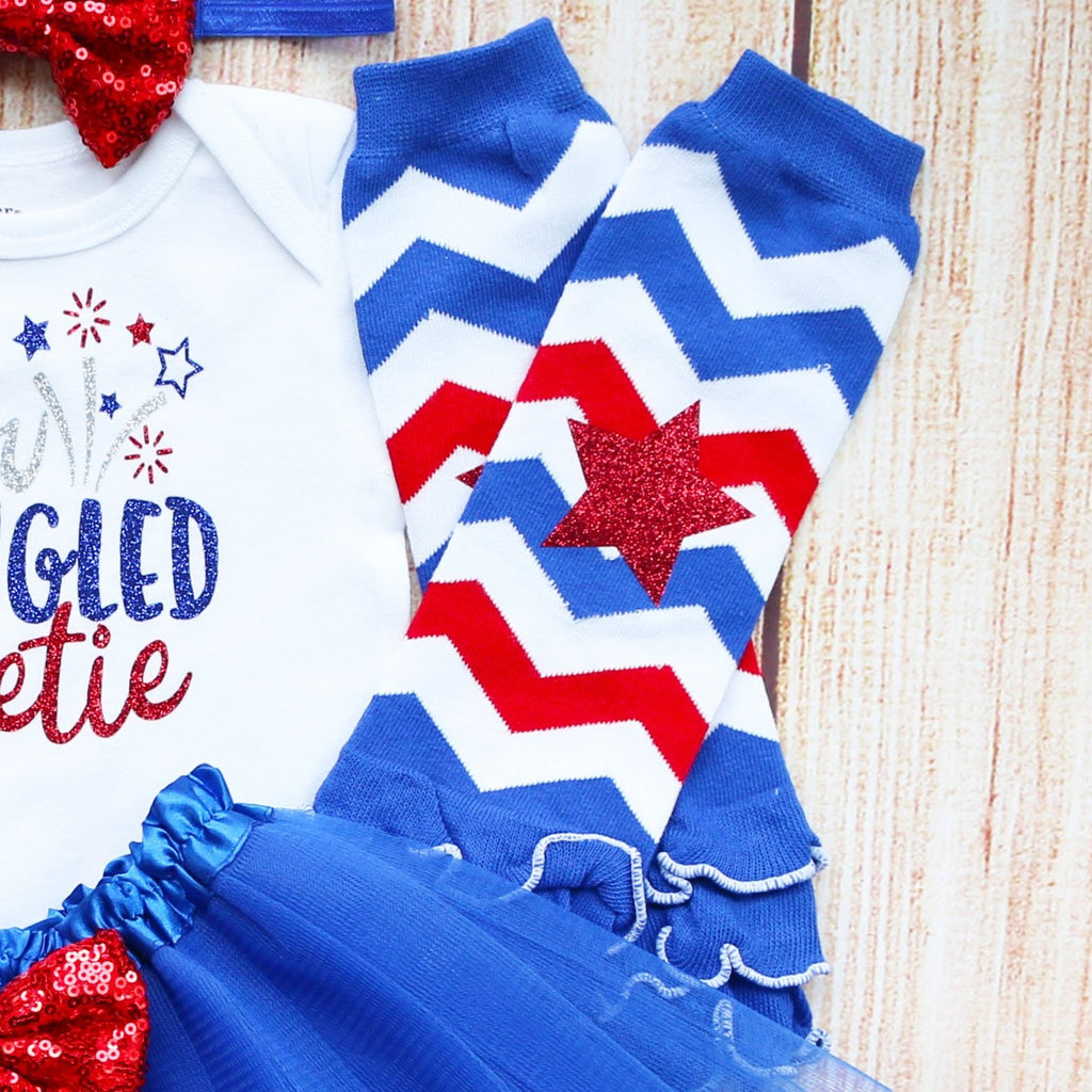 Star Spangled Sweetie Baby Tutu Outfit