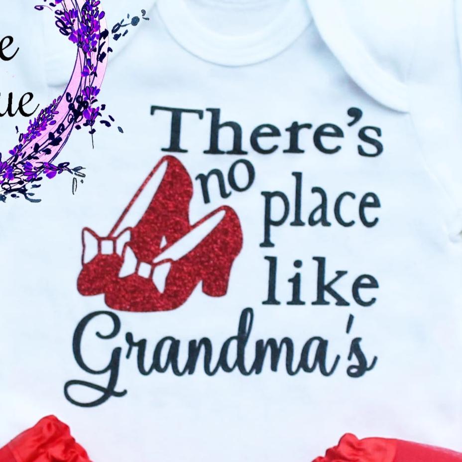 There's No Place Like Grandma's Tutu Outfit