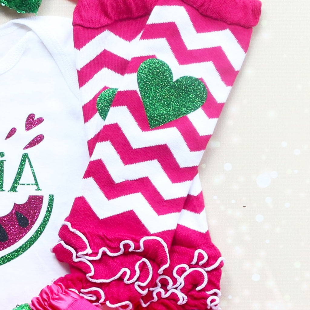 Personalized Watermelon Baby Tutu Outfit