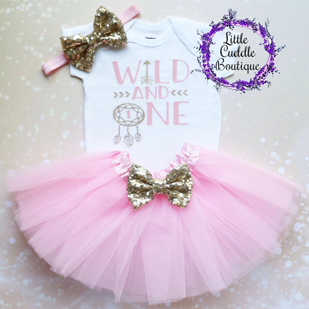 Wild And One First Birthday Tutu Outfit
