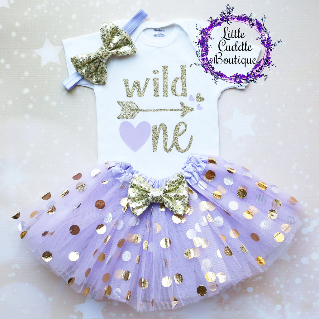 Wild One First Birthday Tutu Outfit
