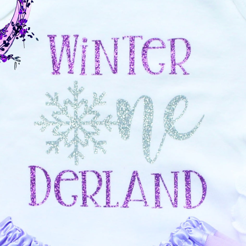 Winter One Derland Birthday Tutu Outfit