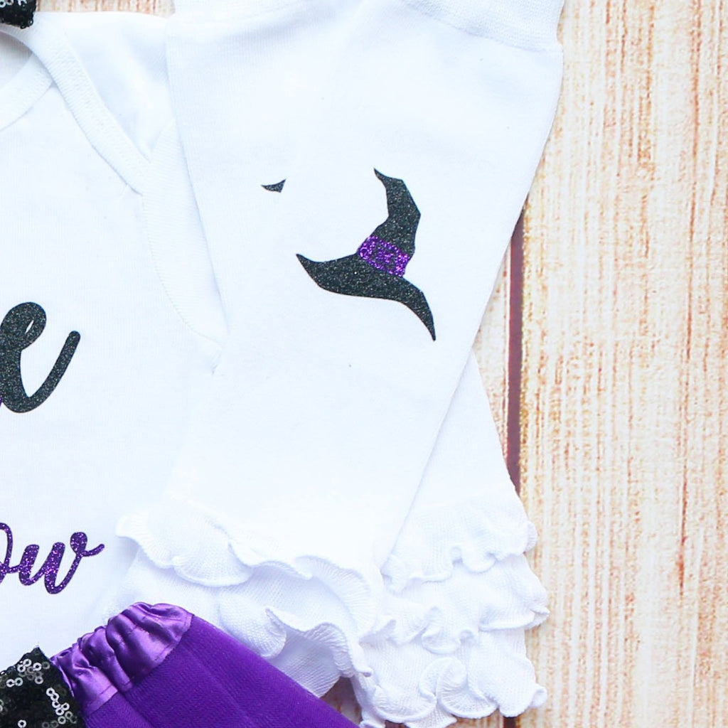 Personalized Witch Birthday Tutu Outfit